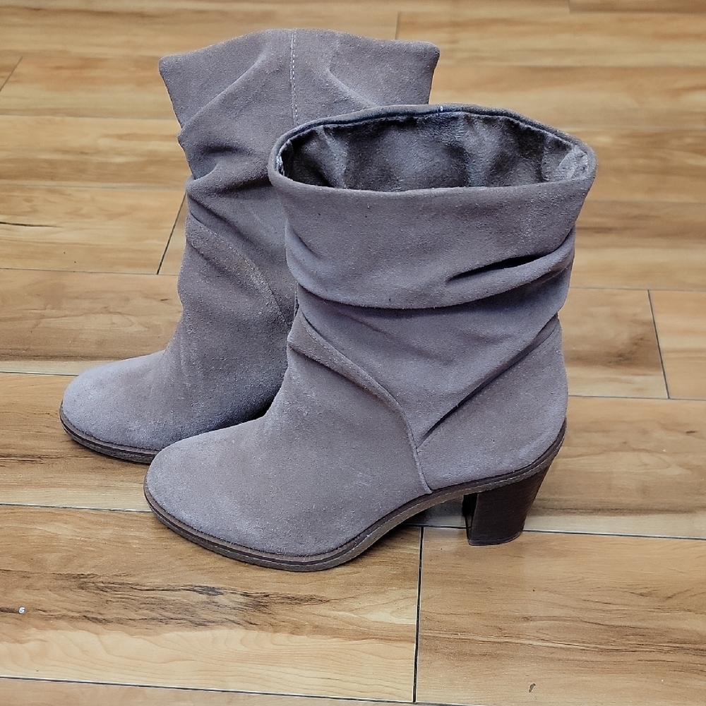 Vince Camuto Gray Heeled Boots